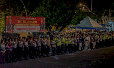 Cipta-Kondisi-yang-Kondusif,-Polresta-Kupang-Kota-Tingkatkan-Operasi-Kepolisian-Jelang-Tahun-Baru