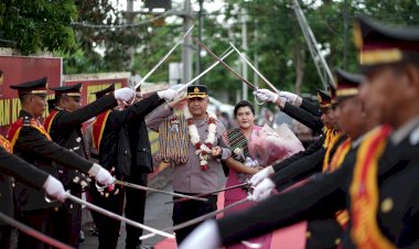 Lapsat-Polresta-Kupang-Kota,-Kapolresta-Kombes-Aldinan-Manurung:-Apa-yang-Baik-Akan-Saya-Lanjutkan-dan-Sempurnakan.