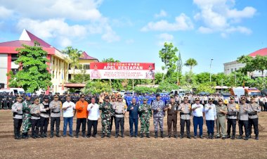 Komitmen-Melindungi-NTT-dari-Ancaman-Alam,-Kapolda-NTT-Pimpin-Apel-Kesiapan-Penanggulangan-Bencana