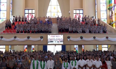 Pesan-Kapolda-NTT-Saat-Ibadah-Natal-Bersama:-Selalu-Menjaga-Hati-yang-Bersih