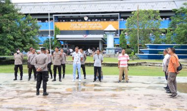 Polresta-Kupang-Kota-Amankan-Pelantikan-KPPS-se-Kota-Kupang