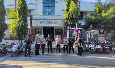 Polresta-Kupang-Kota-Libatkan-100-Personel-BKO-Polda-NTT,-Amankan-Ibadah-Jumat-Agung