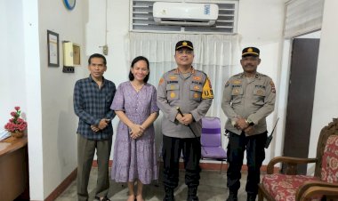 Kapolresta-Berkunjung-ke-Gereja-GMIT-Kota-Kupang-dan-Bersilaturahmi