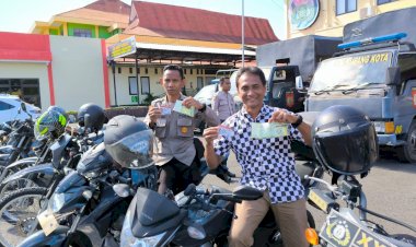 Pastikan-Kelayakan-Ranmor,-Bagian-Logistik-Polresta-Kupang-Kota-Periksa-Randis-Polri