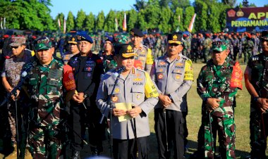TNI-Polri-Gelar-Apel-Pasukan-Pengamanan-World-Water-Forum-Ke-10-di-Bali.