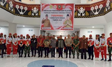 Kapolsek-Kota-Lama-Ikuti-Pembukaan-Diklat-Paskibraka-Tingkat-Kota-Kupang