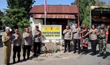 Penilaian-Tiga-Pilar-Kamtibmas,-Korbinmas-Baharkam-Polri-Kunjungi-Posko-di-Kelurahan-Naikolan