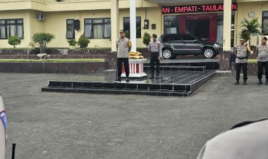 Arahan-Apel-Jam-Pimpinan,-Kapolresta-Kombes-Aldinan-Manurung:-Jaga-Kekompakan-dan-Soliditas