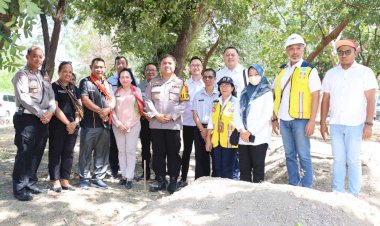 Kapolresta-Kupang-Kota-Rapat-Bersama-BPJN-NTT-dan-Pemkot,-Bahas-Rencana-Pembangunan-Pos-Polisi-Bundaran-PU