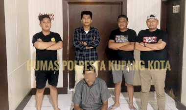 Jatanras-Polresta-Kupang-Kota-Amankan-Pelaku-KDRT-yang-Ancam-Bakar-Istrinya