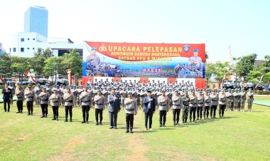 Ikut-Jaga-Perdamaian-Dunia,-Polri-Kembali-Kirim-Satgas-FPU-ke-Afrika-Tengah