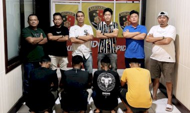 Jatanras-Polresta-Kupang-Kota-Amankan-Empat-Pelajar-yang-Video-Perkelahiannya-Viral-di-Media-Sosial.