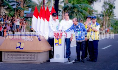 Presiden-Jokowi-Resmikan-IJD-di-Naioni,-Polresta-Pengamanan-Rute-dan-Lokasi