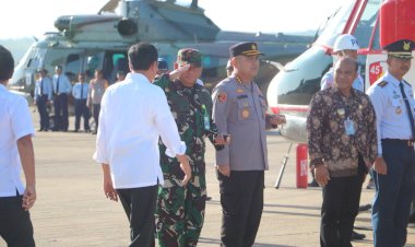 Kapolresta-Kupang-Kota-Ikut-Mengantar-Keberangkatan-Presiden-RI-Kunker-ke-TTS
