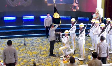 Kukuhkan-Pataka-Daksha-Prasastya,-Komitmen-SSDM-Polri-Cetak-SDM-Unggul-Wujudkan-Indonesia-Emas-2045