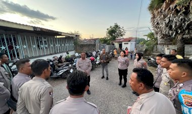 Paslon-Wali-Kota-Kupang-Gelar-Kampanye,-Polresta-Kerahkan-Satgas-Lakukan-Pengamanan