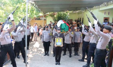 Polresta-Kupang-Kota-Berduka,-Kehilangan-Sosok-Bhabinkamtibmas-yang-Tangguh