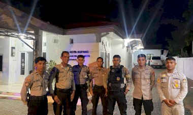 Samapta-Polresta-Gelar-Patroli,-Tingkatkan-Keamanan-di-Kantor-Penyelenggara-dan-Gudang-Logistik-Pilkada-2024