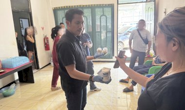 Polresta-Kupang-Kota-Razia-Mess-Pekerja-Tempat-Hiburan-Malam,-Tes-Urine-12-Pekerja