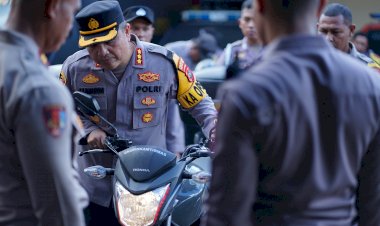 Polresta-Kupang-Kota-Pastikan-Kesiapan-Ranmor-Dinas-Jelang-Pencoblosan-Pilkada-Serentak-2024