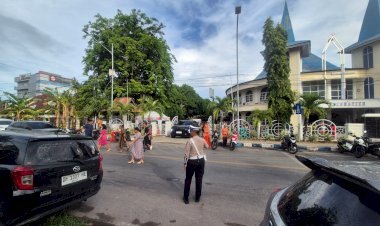 Satlantas-Polresta-Amankan-Ibadah-di-Gereja-Wilayah-Kota-Kupang