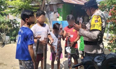 Fenomena-Meriam-Spritus-Kembali-Muncul-di-Akhir-Tahun,-Bhabinkamtibmas-Lakukan-Penertiban-dan-Himbauan.