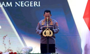 Apel-Kasatwil-Polri-Dihadiri-Presiden-Prabowo,-Kapolri:-Suatu-Kehormatan