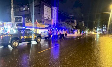 Balap-Liar-Resahkan-Warga,-Sat-Samapta-Polresta-Bersama-Patroli-Polsek-Maulafa-Lakukan-Pembubaran.