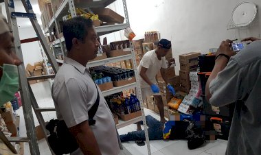 Polsek-Alak-dan-INAFIS-Polresta,-Datangi-dan-Olah-TKP-Korban-Gantung-Diri-di-Penkase-Oeleta