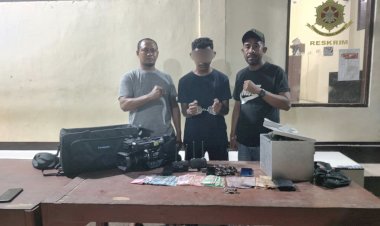 Pakai-Uang-Hasil-Curian-dari-Kotak-Kolekte-untuk-Mi-Chat-dan-Judol,-Ronaldo-Diamankan-Polsek-Maulafa.