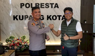 Datang-Bersilahturahmi,-GM-Angkasa-Pura-Ucapkan-Terima-Kasih-atas-Partisipasi-Polresta-Kupang-Kota-Amankan-Bandara-El-Tari.