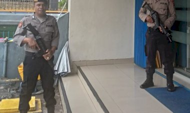 Pam-Obvit-Polresta-Kupang-Kota-Lakukan-Pengamanan-di-Sejumlah-Objek-Vital-Nasional.