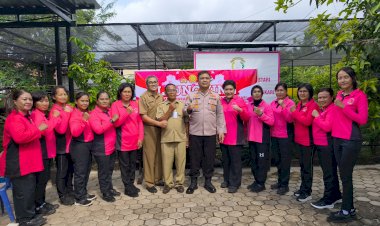 Kapolresta-dan-Bhayangkari-Cabang-Kota-Kupang,-Launching-Penguatan-Program-Pekarangan-Pangan-Lestari.