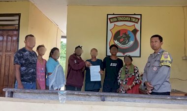Berkelahi-Karena-Cinta-Segitiga,-Bhabinkamtibmas-Manulai-II-Damaikan-Semua-Pihak.