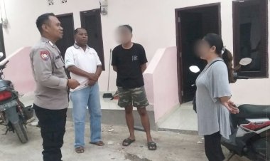 Konsumsi-Miras-dan-Putar-Musik-Hingga-Ganggu-Warga-Sekitar,-Bhabinkamtibmas-Liliba-Datangi,-Beri-Peringatan-Kepada-Penghuni-Kos.