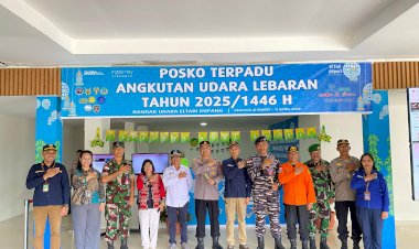 Kapolresta-Kupang-Kota-Hadiri-Apel-Pembukaan-Posko-Terpadu-Bandara-El-Tari
