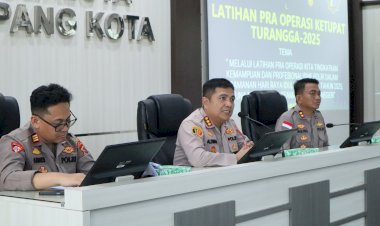 Kapolresta-Kupang-Kota-Membuka-Latihan-Pra-Operasi-Ketupat-Turangga-2025