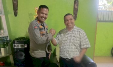 Silaturahmi-Kapolsek-Maulafa-dengan-Ketua-Perguruan-Silat-Persaudaraan-Setia-Hati-Teratai-(PSHT)-dan-Ketua-Ormas-Laskar-Timor-Indonesia-(LTI).