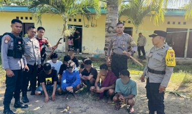 Pesta-Miras-Hingga-Pagi-dan-Resahkan-Warga-Sekitar,-Polresta-Kupang-Kota-Amankan-9-Pemuda-Mabuk-di-Belakang-STIM-Oesapa.