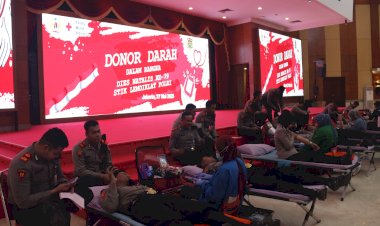 STIK-Lemdiklat-Polri-Gelar-Donor-Darah-Sambut-Dies-Natalis-ke-79