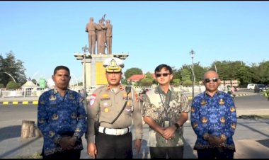 Kupang-Exotic-Festival-2025,-Satlantas-Polresta-Kupang-Kota-Tutup-Sejumlah-Ruas-Jalan-Utama.