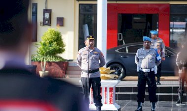 Wakapolresta-Kupang-Kota-Pimpin-Apel-Pagi,-Tekankan-Kesiapan-Personel-Jelang-Sertijab-Kapolresta.