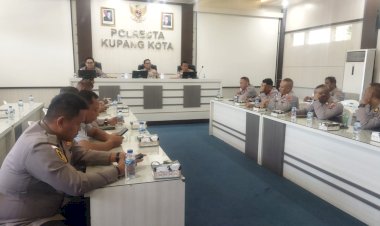 Wujudkan-Gerakan-NTT-Lumbung-Jagung-Nasional-1.000-Hektare,-Kapolresta-Kupang-Kota-Kumpul-PJU.