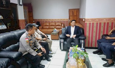 Kapolsek-Kota-Lama-Silaturahmi-dengan-Pimpinan-dan-Anggota-DPRD-Kota-Kupang,-Bahas-Kamtibmas.