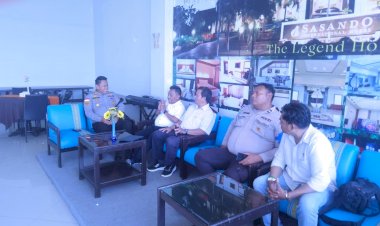 Kapolsek-Kota-Lama-Jalin-Silaturahmi-dengan-Manajer-Perusahaan-dan-Perhotelan.