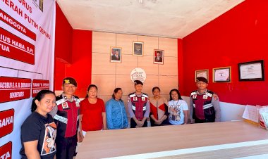 Sambangi-Koperasi-Merah-Putih-Kelurahan-Oepura-dan-Fatululi,-Sat-Samapta-Polresta-Kupang-Kota-Lakukan-Patroli-Dialogis.