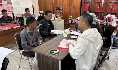 Polsek-Alak-Limpahkan-Tersangka-Kasus-Pengancaman-dan-Penganiayaan-ke-Kejaksaan