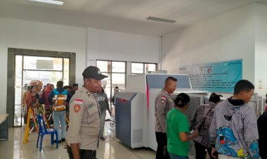 Polsubsektor-Tenau-Amankan-Debarkasi-dan-Embarkasi-Kapal-Binaiya,-Berlangsung-Kondusif.