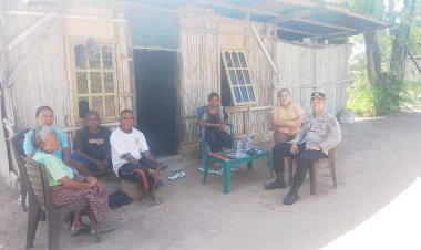 Kapolsek-Maulafa-Kunjungi-(Lagi)-Keluarga-Korban-Penganiayaan-di-Kelurahan-Bello