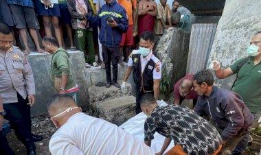 Polsek-Kota-Raja,-Polresta-Kupang-Kota-Datangi-TKP-Warga-yang-Ditemukan-Gantung-Diri.